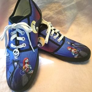 The Bradford Exchange Limited Edition Nightmare Before Christmas Sneakers